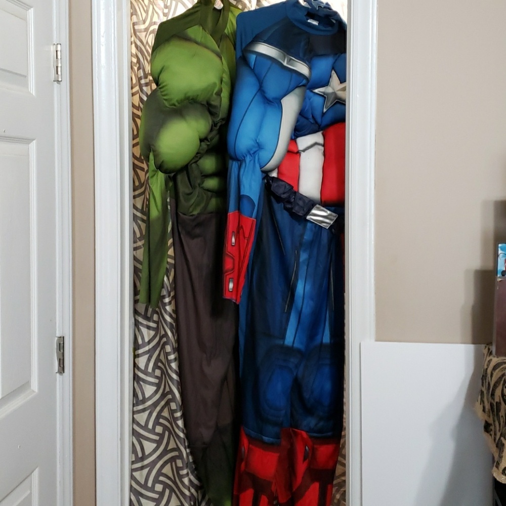 💋Hulk and Avenger costumes